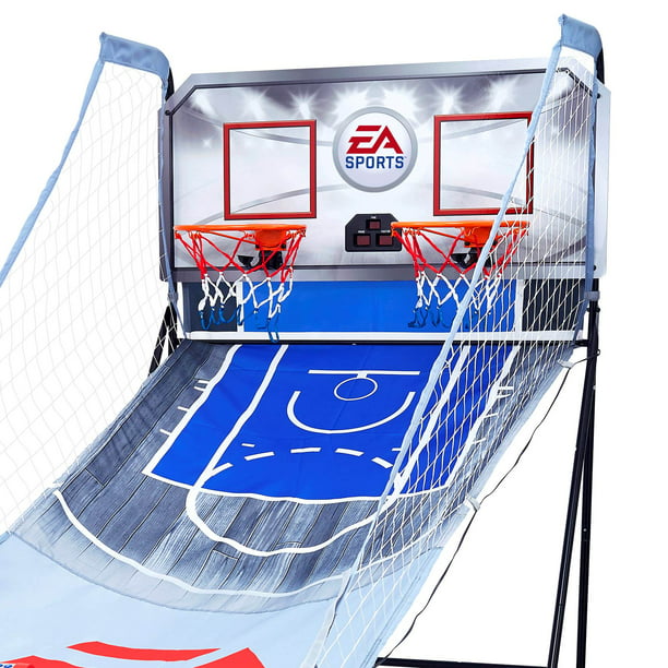 2 Pack EA Sports 1658127 2 Player Indoor Basketball Arcade Game & Electronic Scoreboard